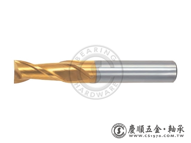 鍍鈦立銑刀 2刃 - LIST 6272P 