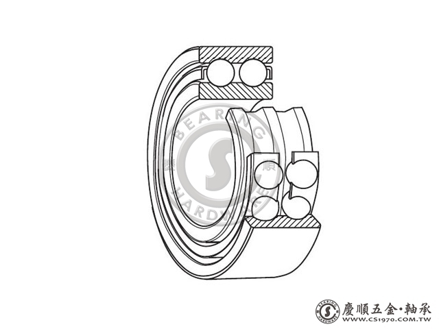 單列、雙列斜角滾珠軸承